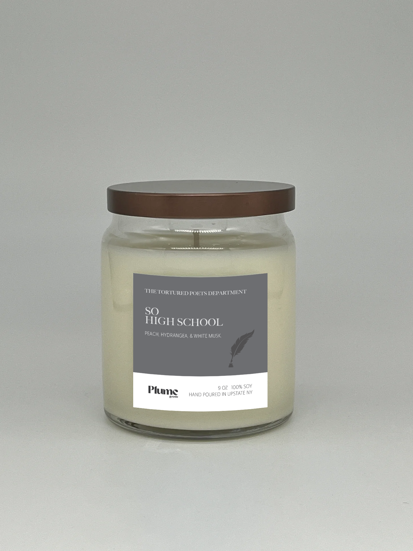 Taylor TTDP - So High School Scented Soy Candle