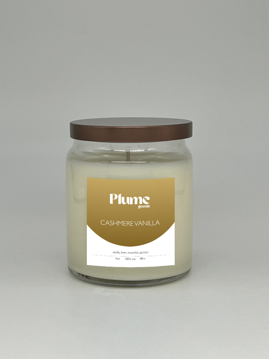 Cashmere Vanilla Soy Candle