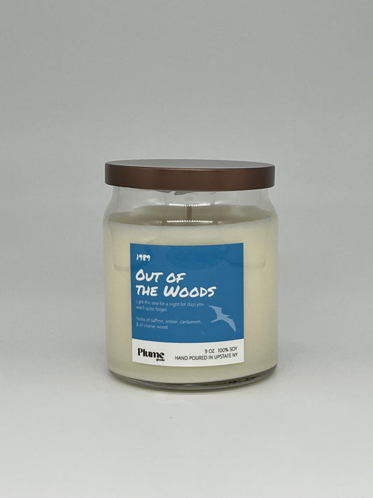 Taylor Eras - Out of the Woods Scented Soy Candle