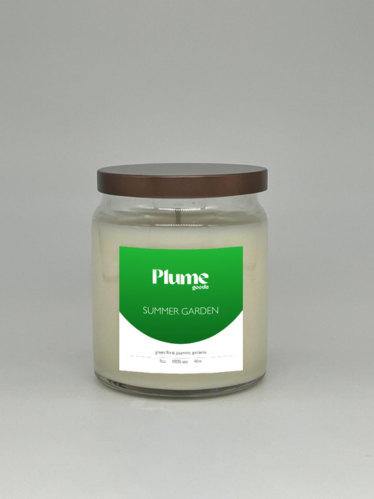 Summer Garden Soy Candle