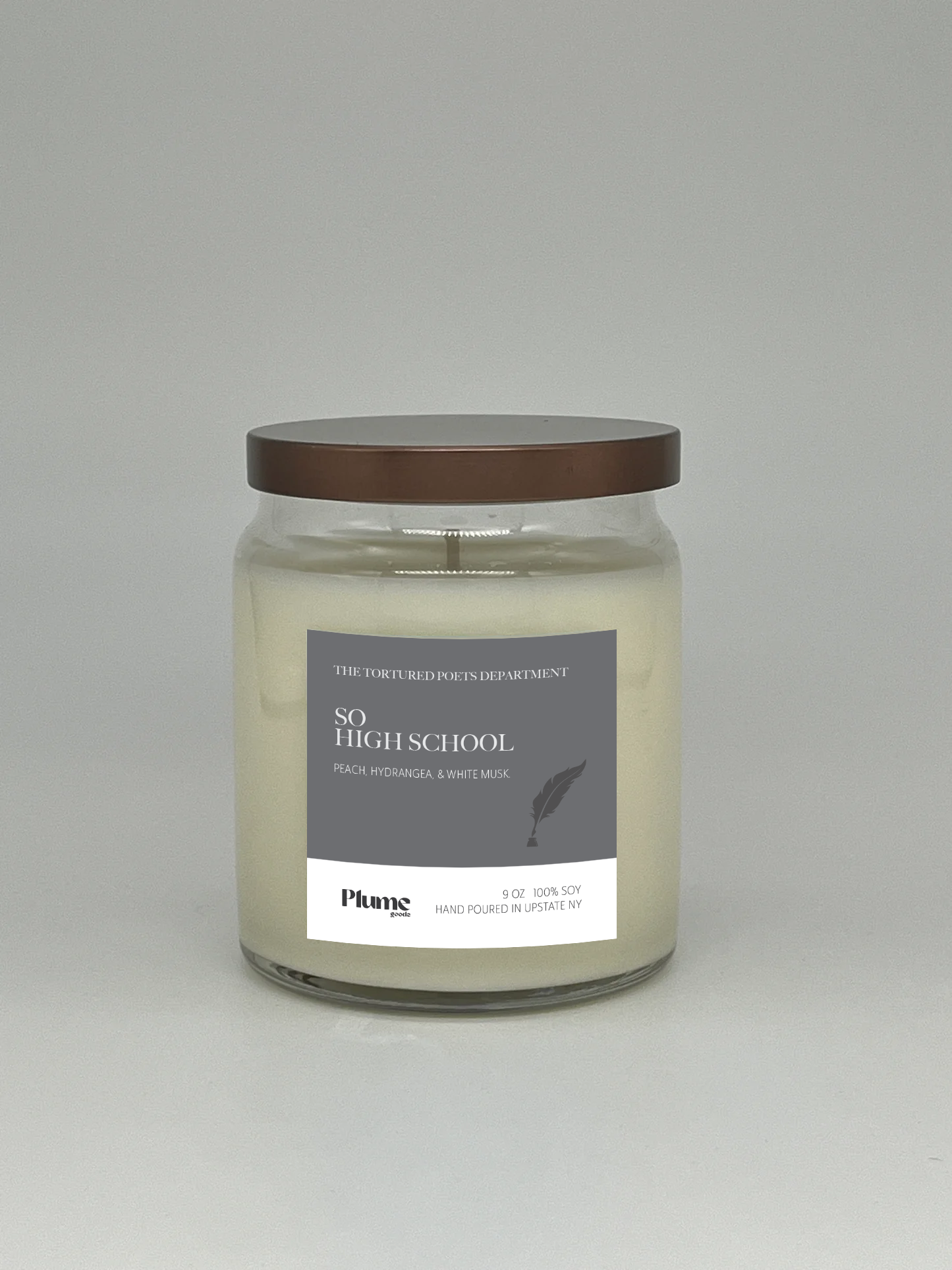 So High School Scented Soy Candle
